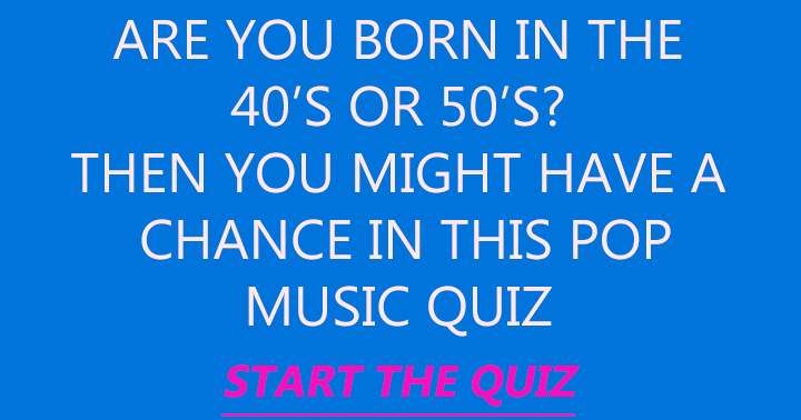 Banner for Pop Music Quiz