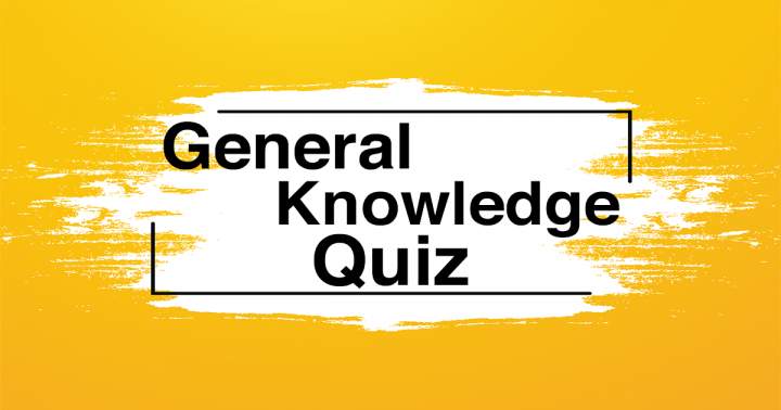 Banner for General Knowledge Quiz.