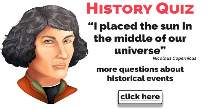 Banner for 'Quiz on History'