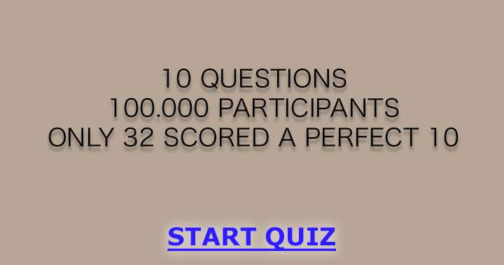 Banner for You won't be able to answer this quiz flawlessly.