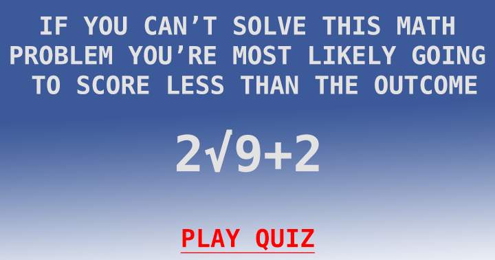 Banner for Your chances rely solely on your ability to solve this equation.