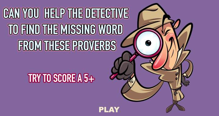 Banner for Find the missing word! 