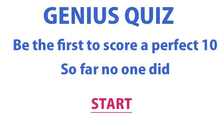 Banner for Genius Quiz