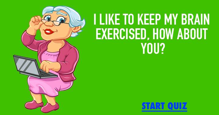 Banner for Do you keep your brain exercised ?