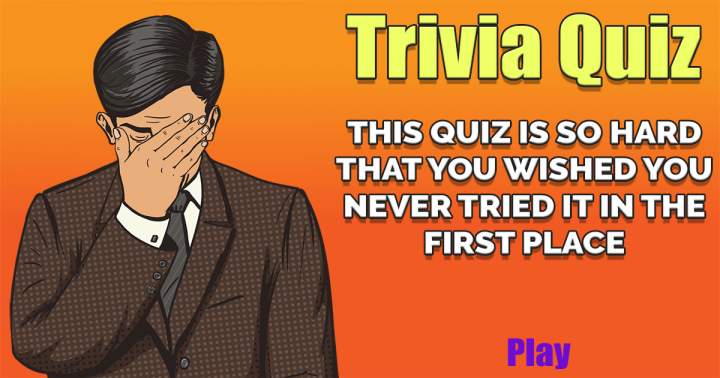 Banner for Quiz of trivial facts.