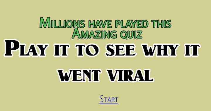 Banner for Play this viral quiz