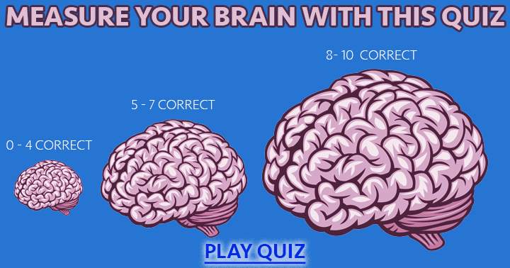 Banner for Test your brain with this quiz.