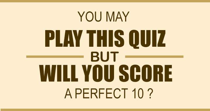 Banner for Can you attain a perfect score of 10 without any flaws?