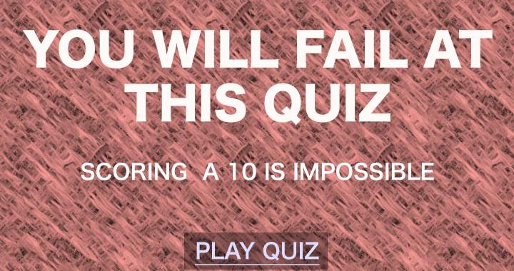 Banner for Is it possible for you to achieve a score of 8 or 9?