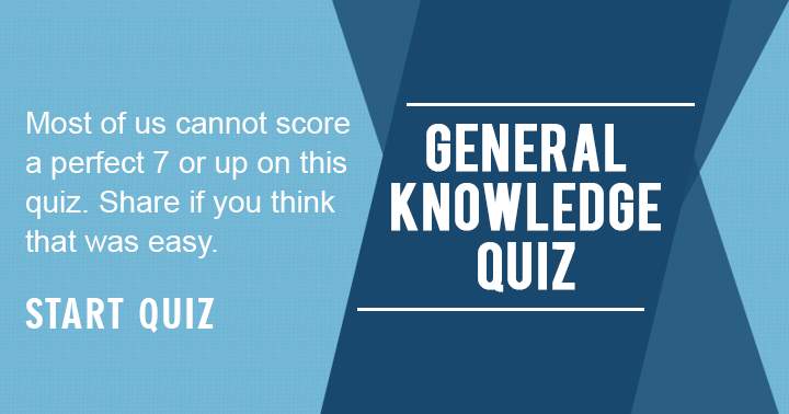 Banner for General Knowledge Quiz.