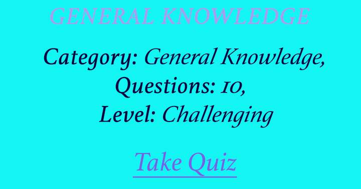 Banner for General Knowledge