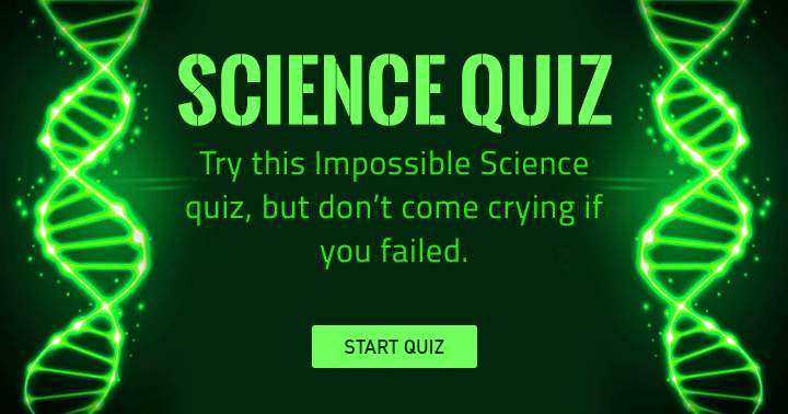 Banner for A quiz on science.