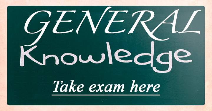 Banner for Exam on General Knowledge