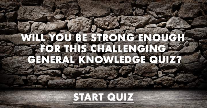 Banner for Quiz on General Knowledge.