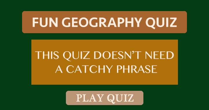 Banner for This quiz does not require a catchy phrase.