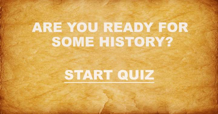 Banner for History Quiz