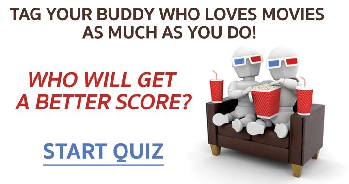 Banner for A movie quiz for you and your buddy!