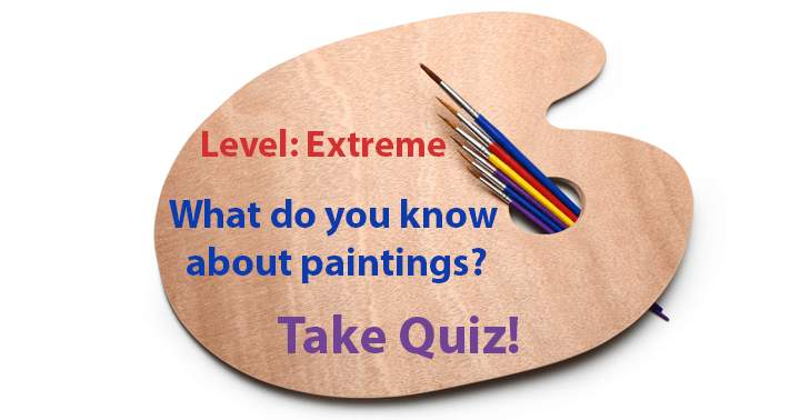 Banner for 10 questions about paintings! Level - EXTREME