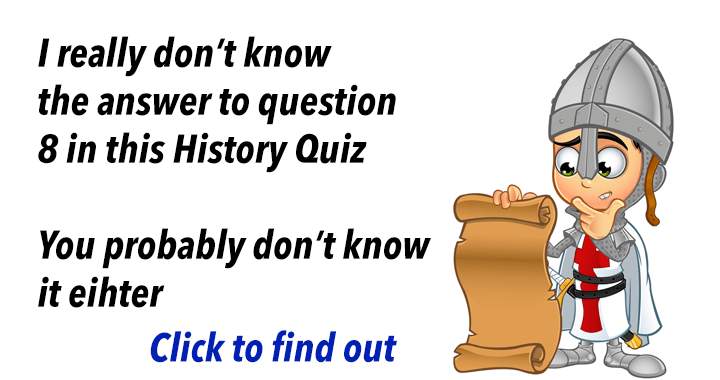 Banner for A history quiz that poses an immense challenge.