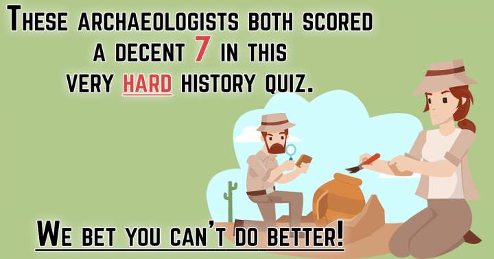 Banner for 'Archaeologists' Quiz'