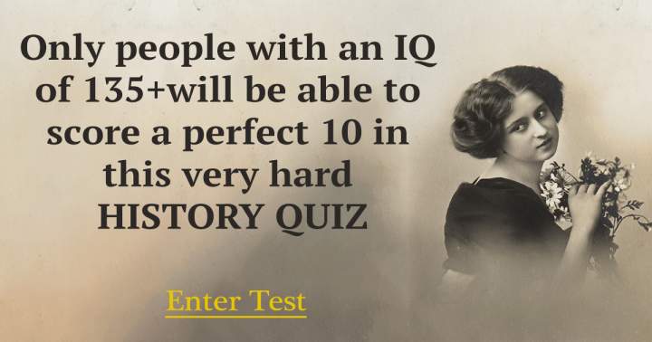 Banner for Quiz on historical events.