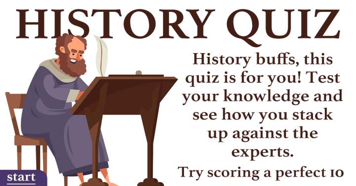 Banner for Put your History knowledge to the test.