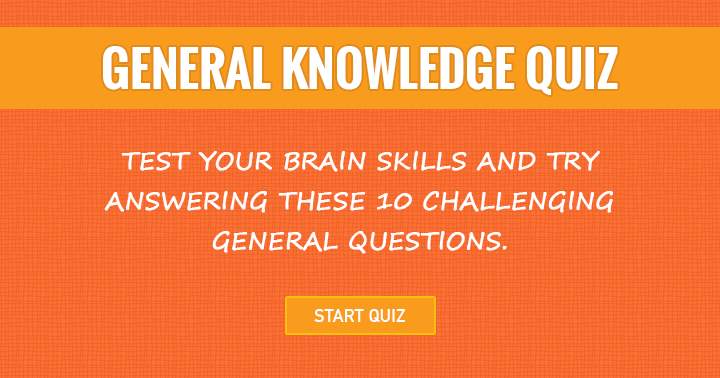 Banner for Challenge your mind with these 10 difficult general questions.