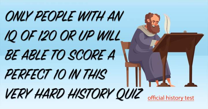 Banner for Quiz on Historical Trivia