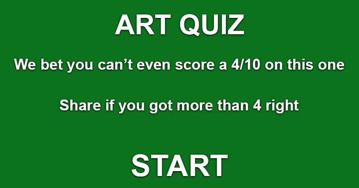 Banner for Repost: Art Quiz