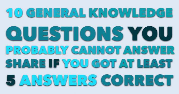 Banner for Are you known as Mr. or Ms. Know it All? Test your general knowledge with this quiz and prove your expertise!