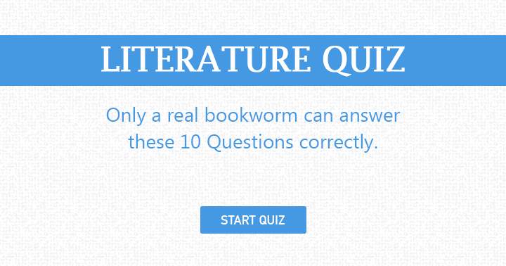 Banner for Put your book knowledge to the test with this entertaining quiz and prove you're a true book lover.