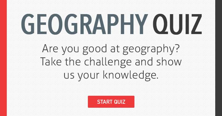 Banner for The Official Geography Quiz