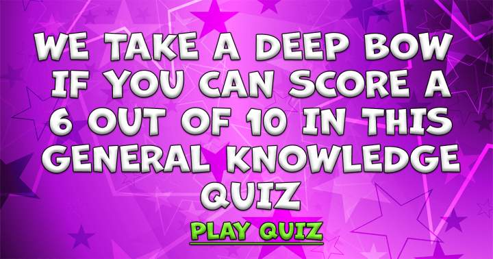 Banner for General Knowledge Questions