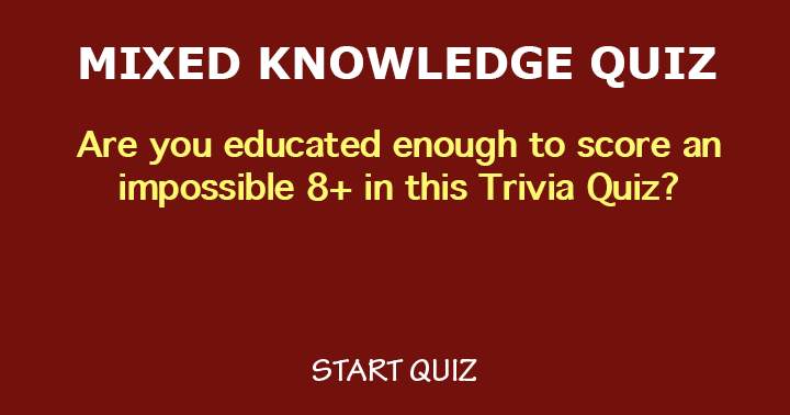 Banner for Quiz on General Knowledge