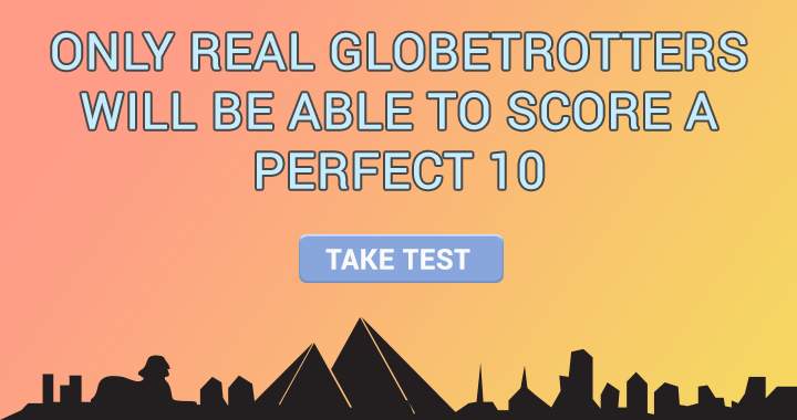 Banner for ARE YOU A REAL GLOBETROTTER?