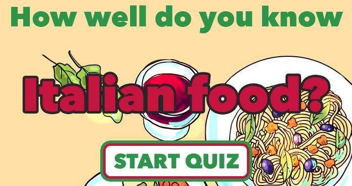 Banner for What is your level of familiarity with Italian cuisine?