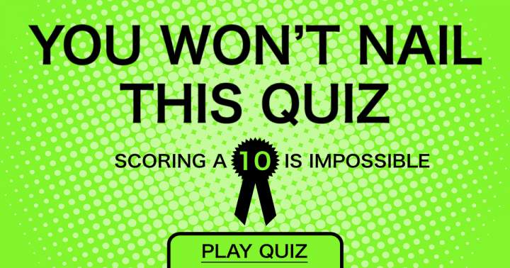 Banner for You definitely won't ace this quiz.