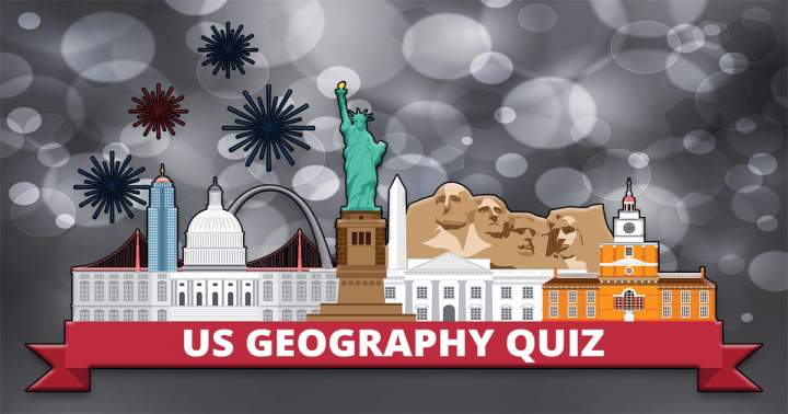 Banner for Quiz on Geography of the United States