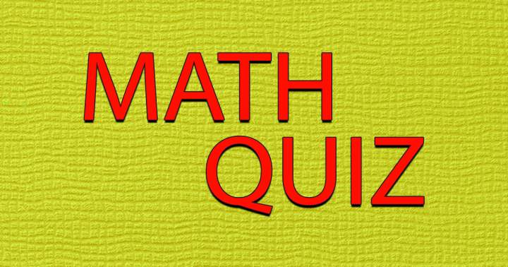 Banner for Try This Math Quiz