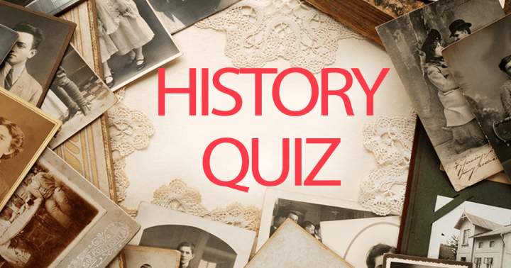 Banner for Historical Trivia Test