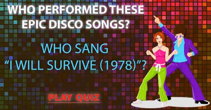 Banner for Who performed these iconic disco songs?