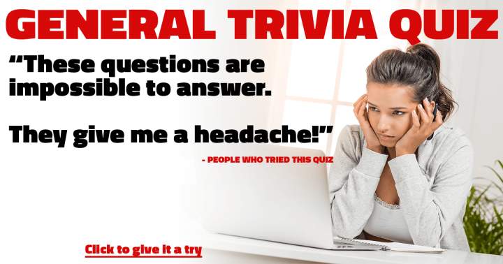 Banner for General Trivia Quiz