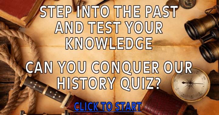 Banner for Past Times Quiz Game