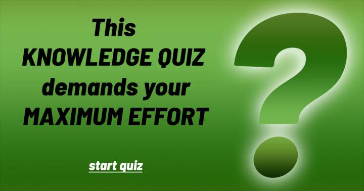 General Knowledge Quiz