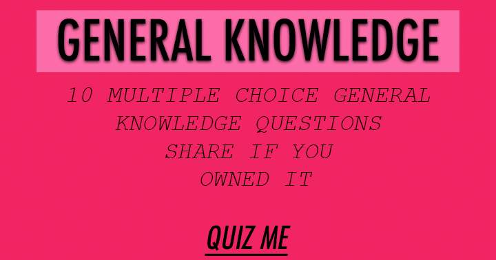 Banner for 10 multiple choice general knowledge questions. level: very Hard