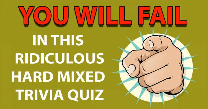 Banner for Absurdly difficult trivia quiz