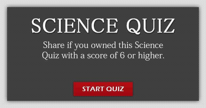 Banner for Are you confident that you will dominate this science quiz?