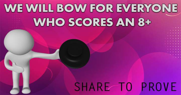 Banner for Share your score if we have to admit defeat.