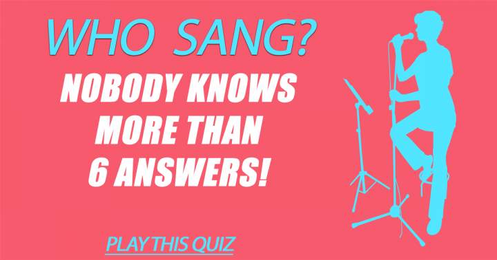 Banner for Who is the singer of these songs?