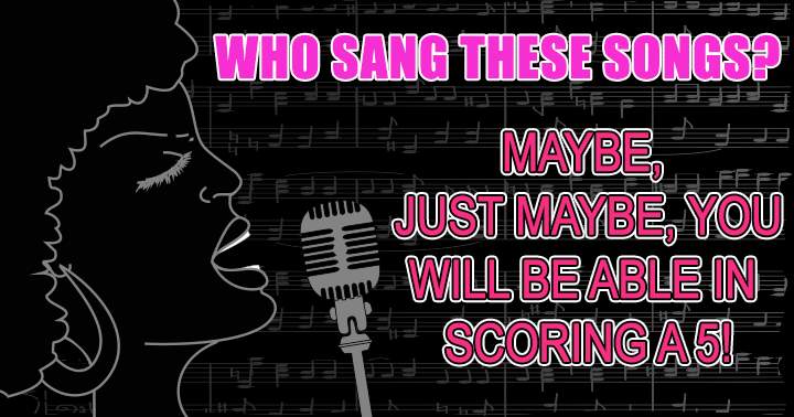 Banner for Who is the singer of these songs?